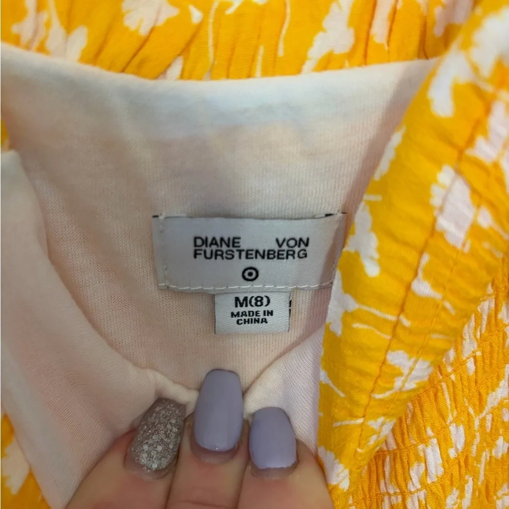 Diane Von Furstenberg Yellow Kids Dress size 8